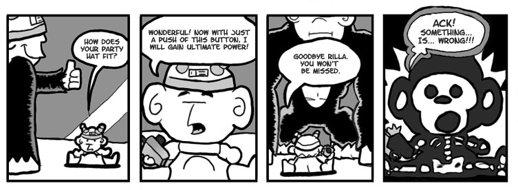 Kamikaze Monkeys of America comic strip: Fun With Science